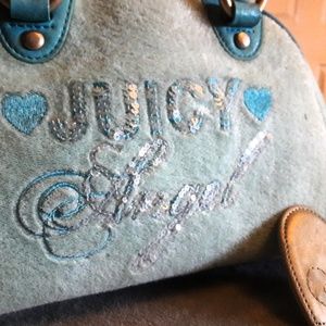 💙Juicy couture bag baby blue pastel leather